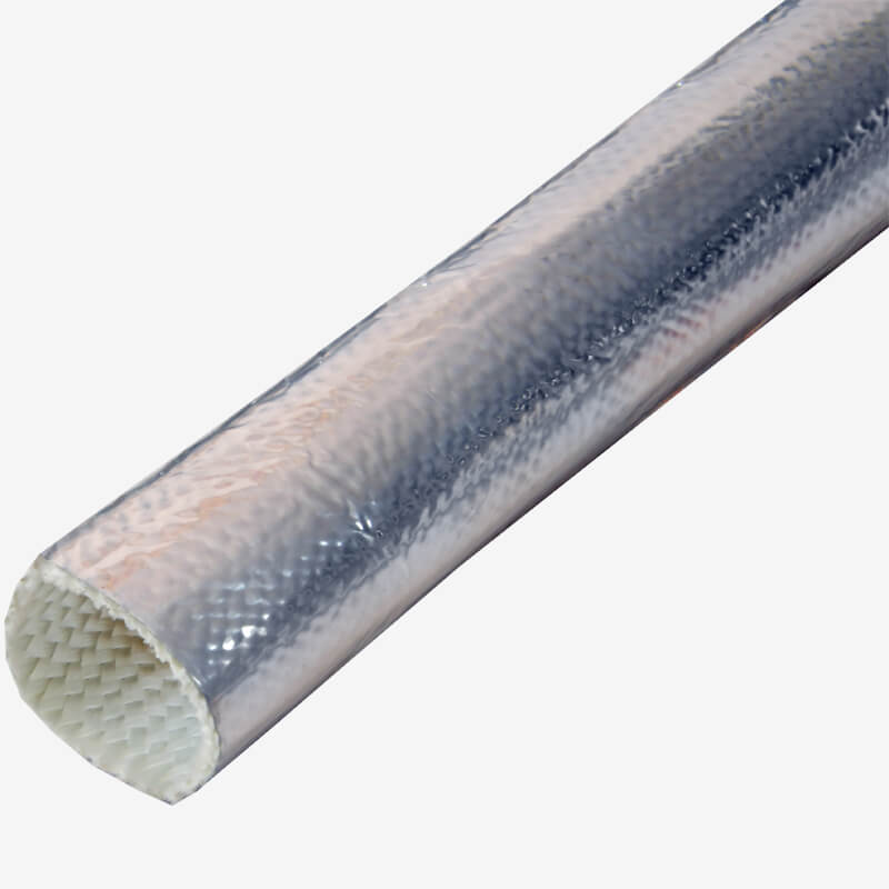 Heat Reflective Aluminum Fiberglass Sleeve